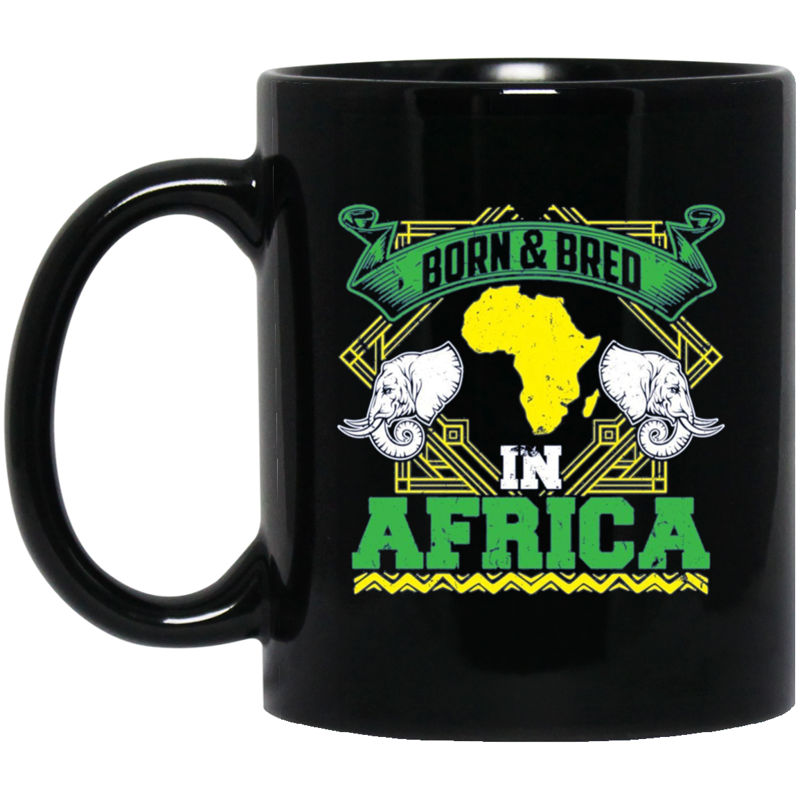 Africa Born And Bred Long Sleeve T-Shirt