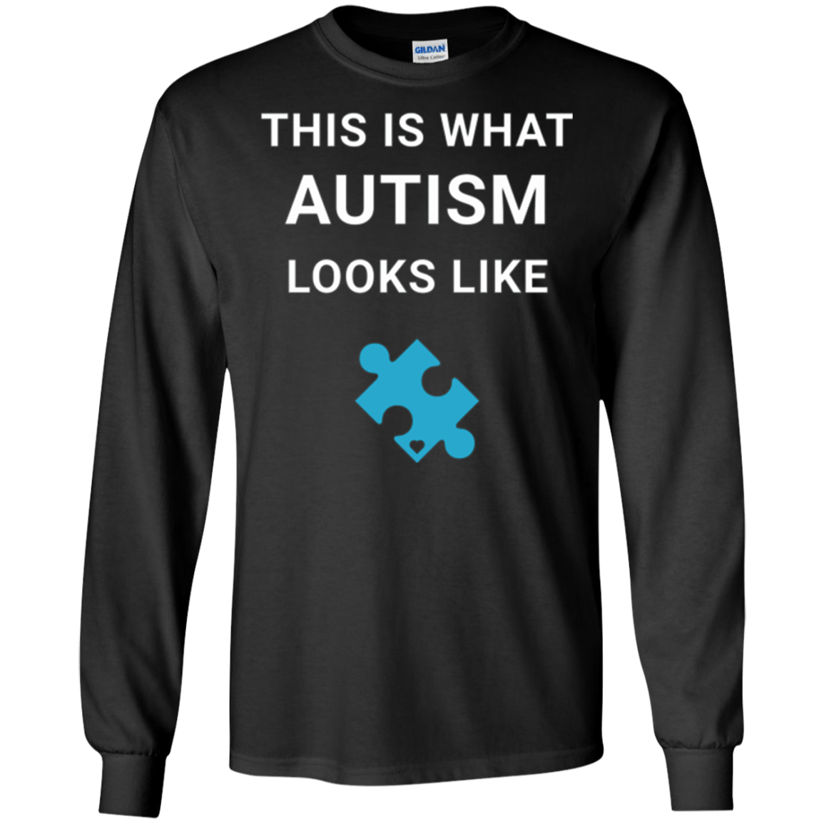 Autism Awareness: This Is What Autism Looks Like T-Shirt