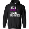 Image of Alzheimer's Awareness T-shirt I Wear Purple For My Daughter
