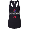 Image of Armenia Will Never Forget T-shirt for to show Armenian Pride