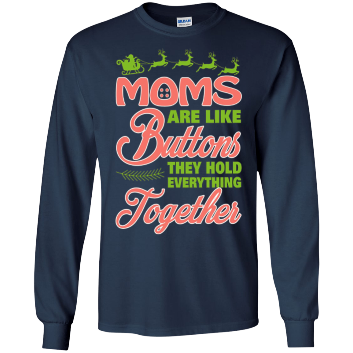 Amazing Gift From Kids. Xmas Long Sleeve Tee For Mother.