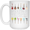 Image of "Important Choices" Electric Guitar Nerd Musician T-shirt