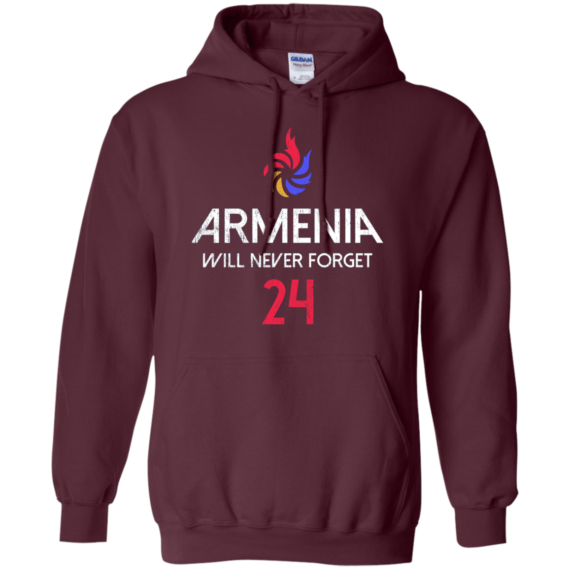 Armenia Will Never Forget T-shirt for to show Armenian Pride