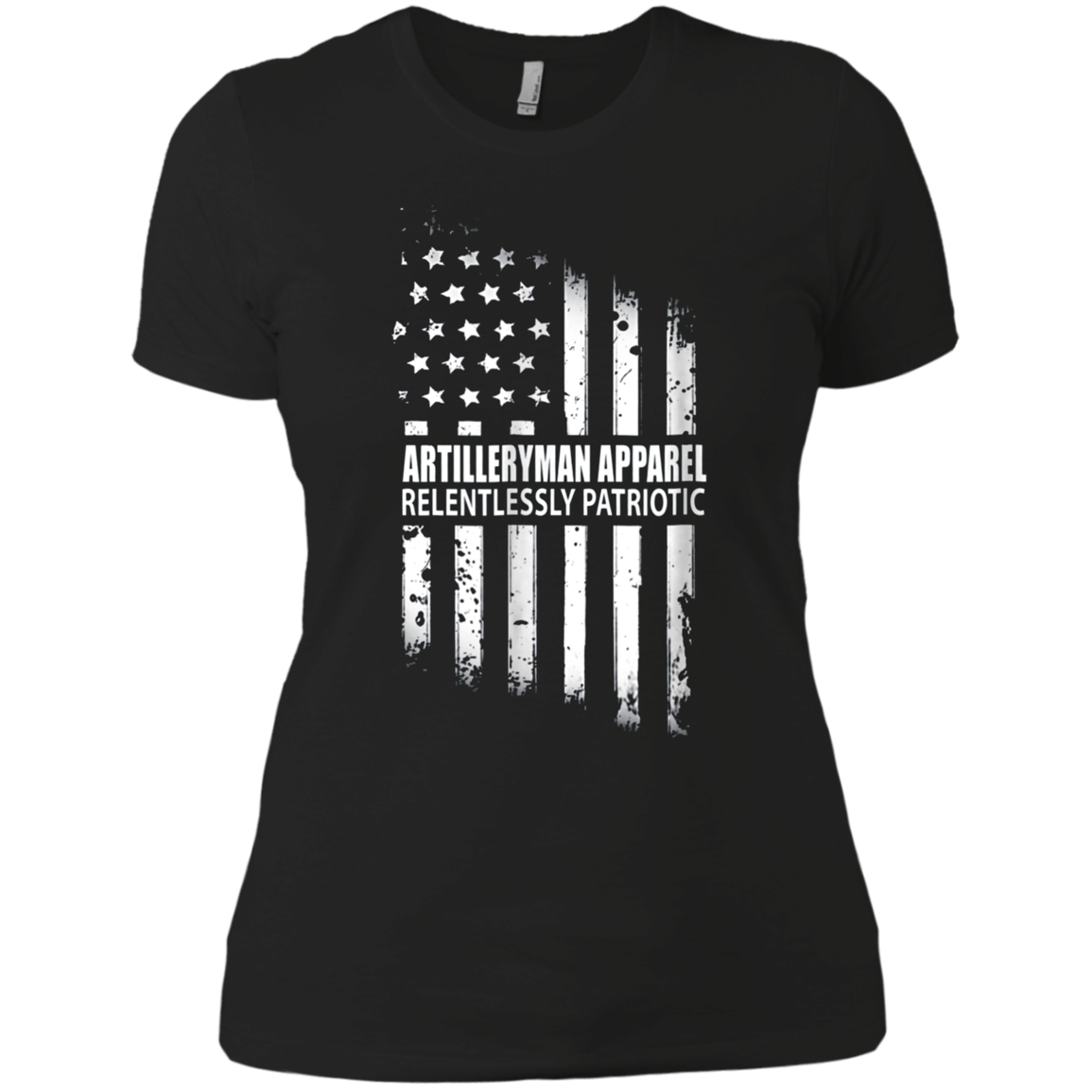 Artilleryman T-shirt, Artillery Apparel Relentless Patriotic