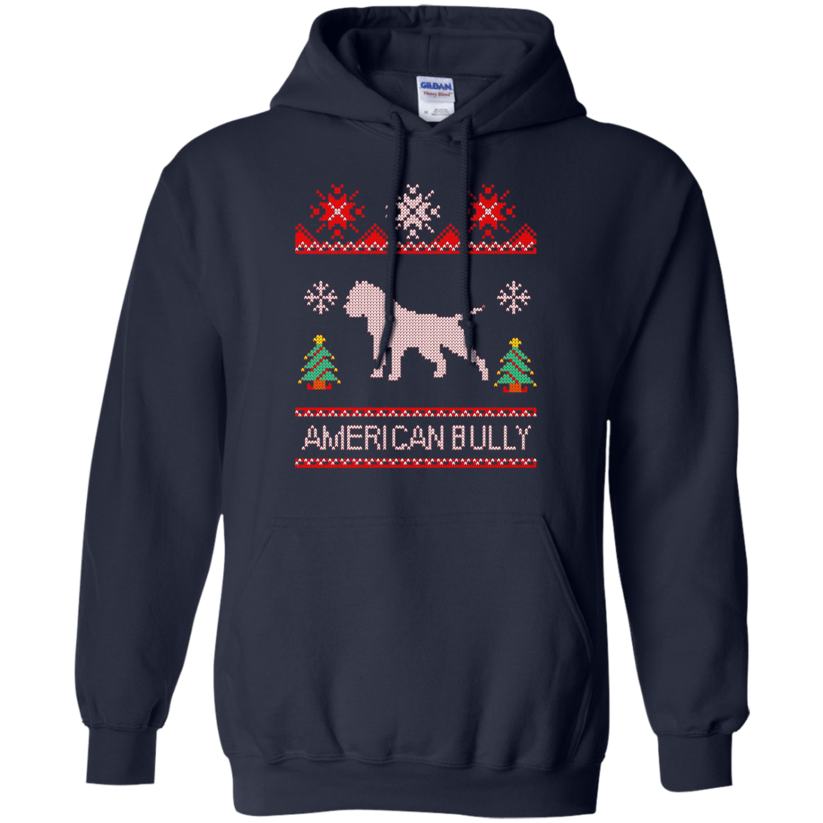 American bully Christmas shirt