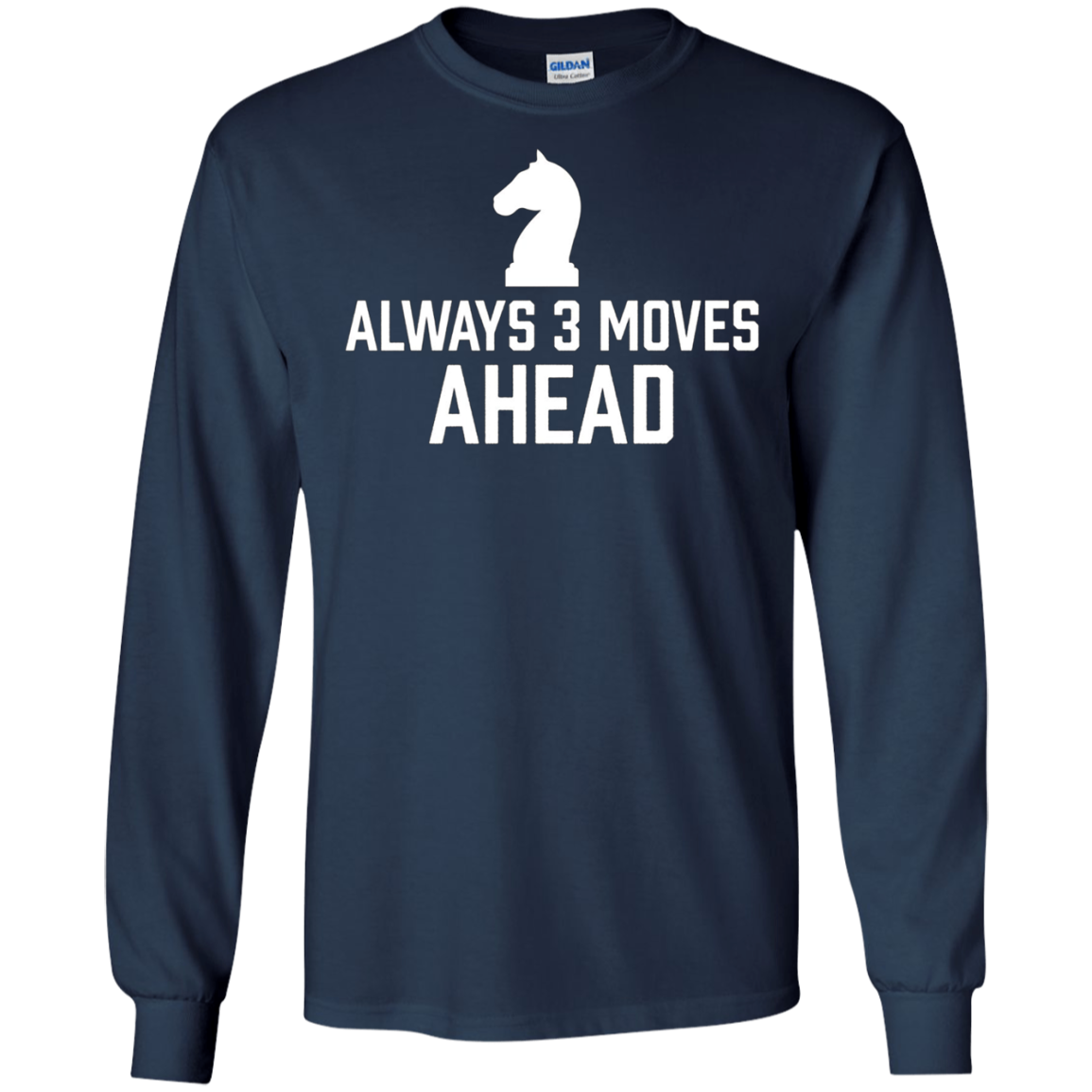 Always 3 Moves Ahead - Funny Chess Club Player Humor T-Shirt
