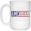 Image of American citizenship gifts flag apparel US citizen t shirt
