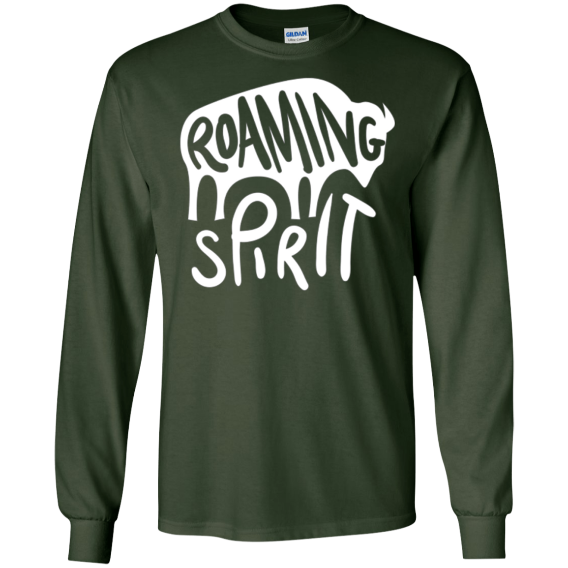 American Folklore Buffalo Bison Roaming Spirit Shirt