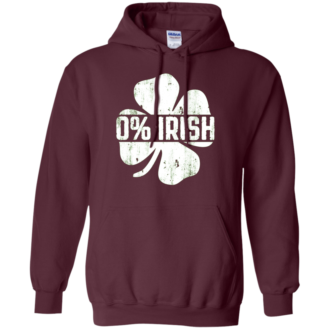 0% Irish T-Shirt Vintage St. Patrick Day Gift Shirt