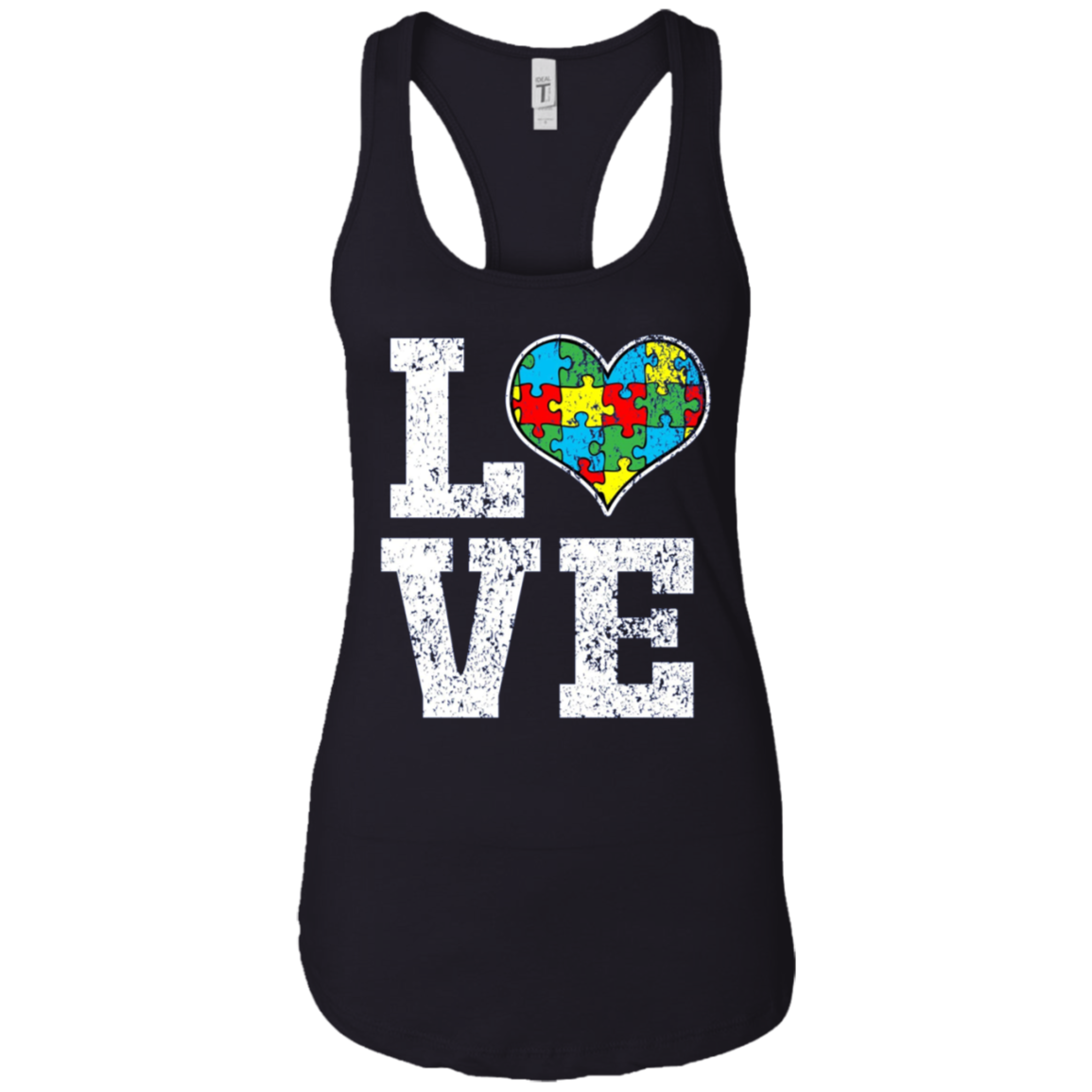 Autism Shirt Love Support Puzzle Heart Autistic Shirt