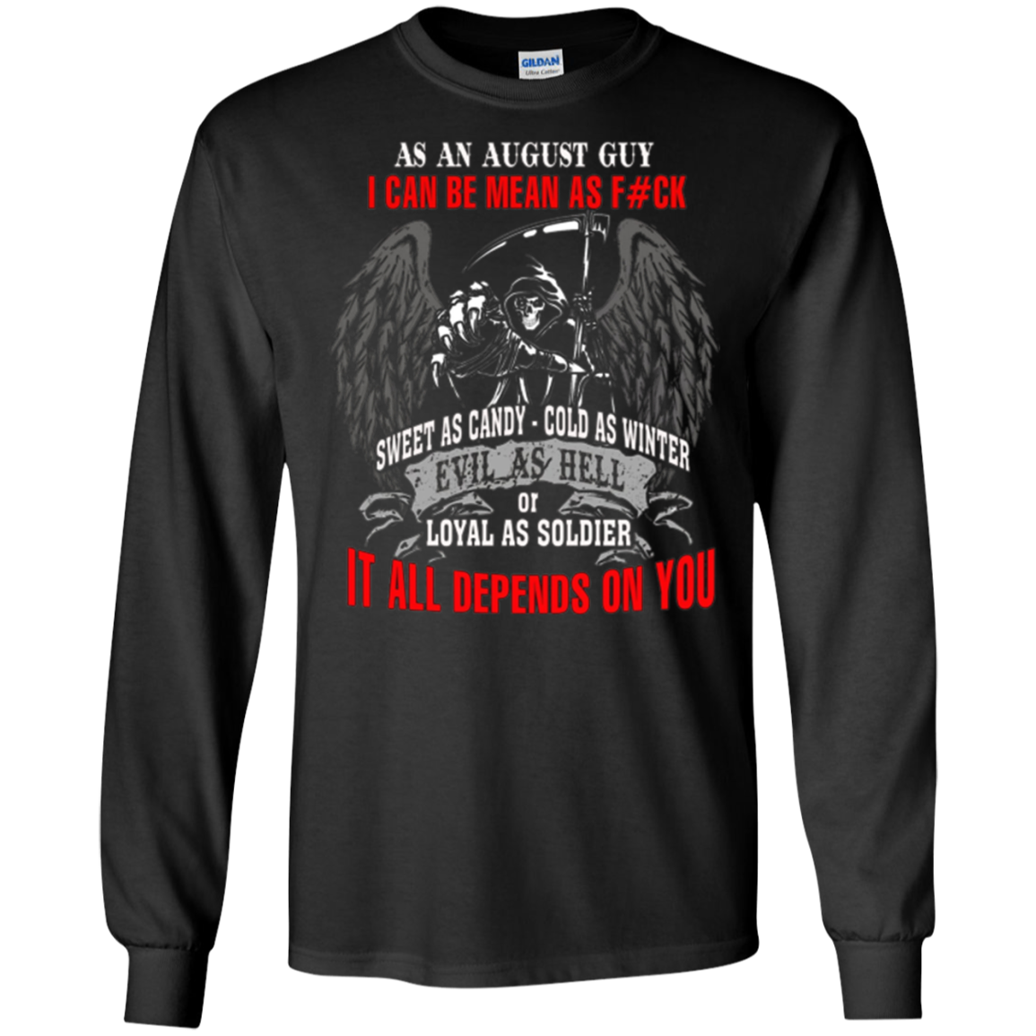 as a august guy t-shirt