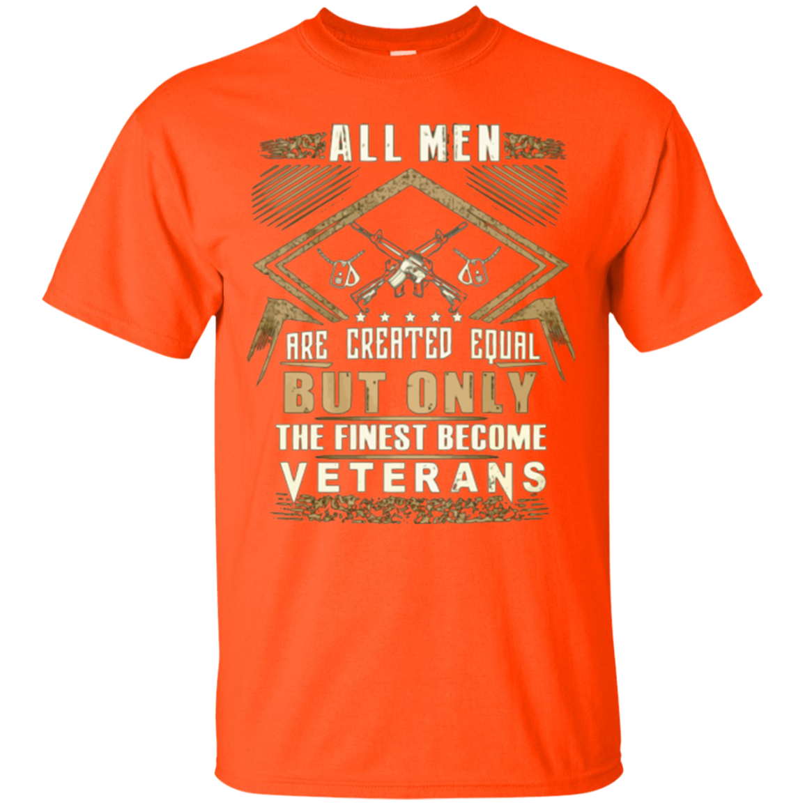 All men are created equal but only the finest become veteran