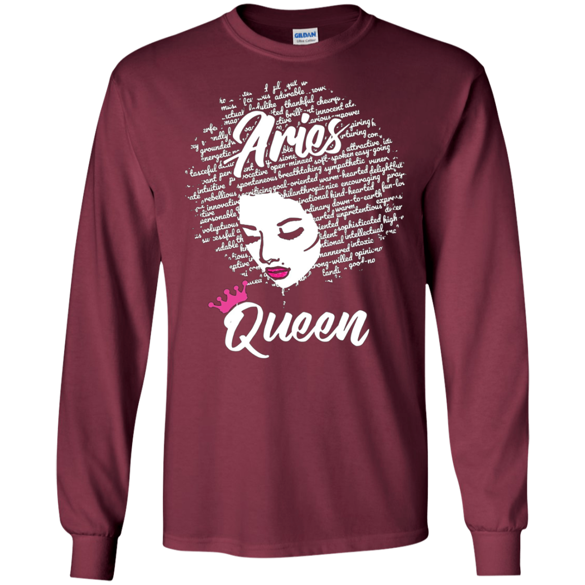 Aries Zodiac Birthday Afro Gift T-Shirt for Black Women