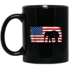 Image of ASIAN ELEPHANT American Flag Vintage T-Shirt