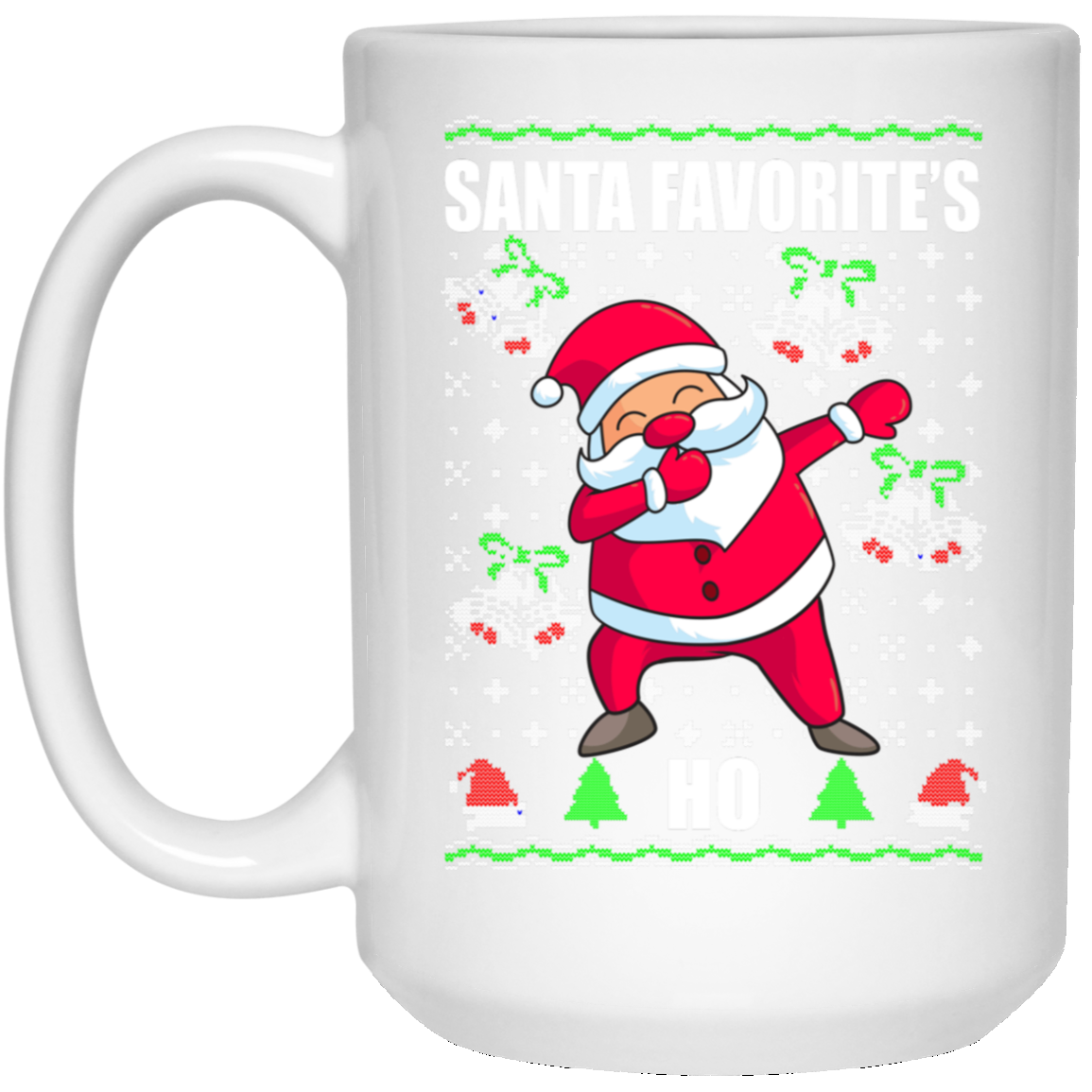 Santa Favorite's Ho Dabbing Santa X-ma T-Shirt