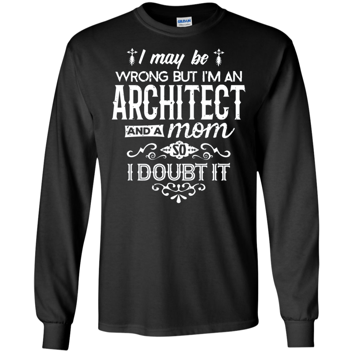 Architect Mom Shirt I May Be Wrong Mommy Gift TShirt