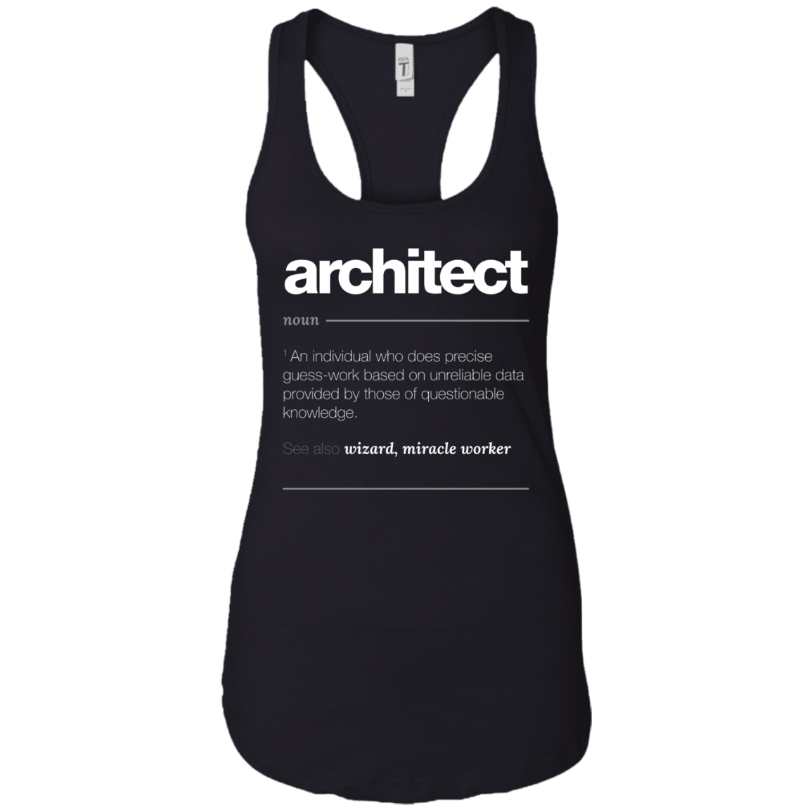 Architect Definition T Shirt - Funny Job Gift Tee