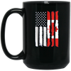 Image of American Canadian Patriotic Flag T-shirt