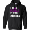 Image of Alzheimer's Awareness T-Shirt I Wear Purple For My Mother