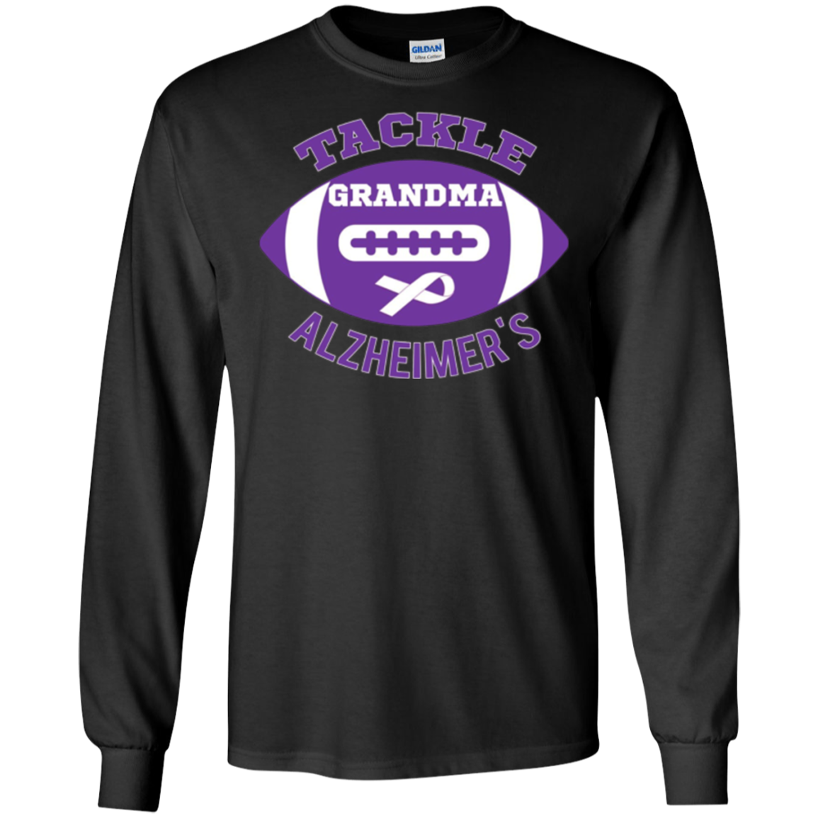 Alzheimer Awareness T-shirt GRANDMA ALZHEIMER'S awareness