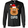 Image of Santa Reindeer Cupid T-Shirt Christmas Group Costume Tee