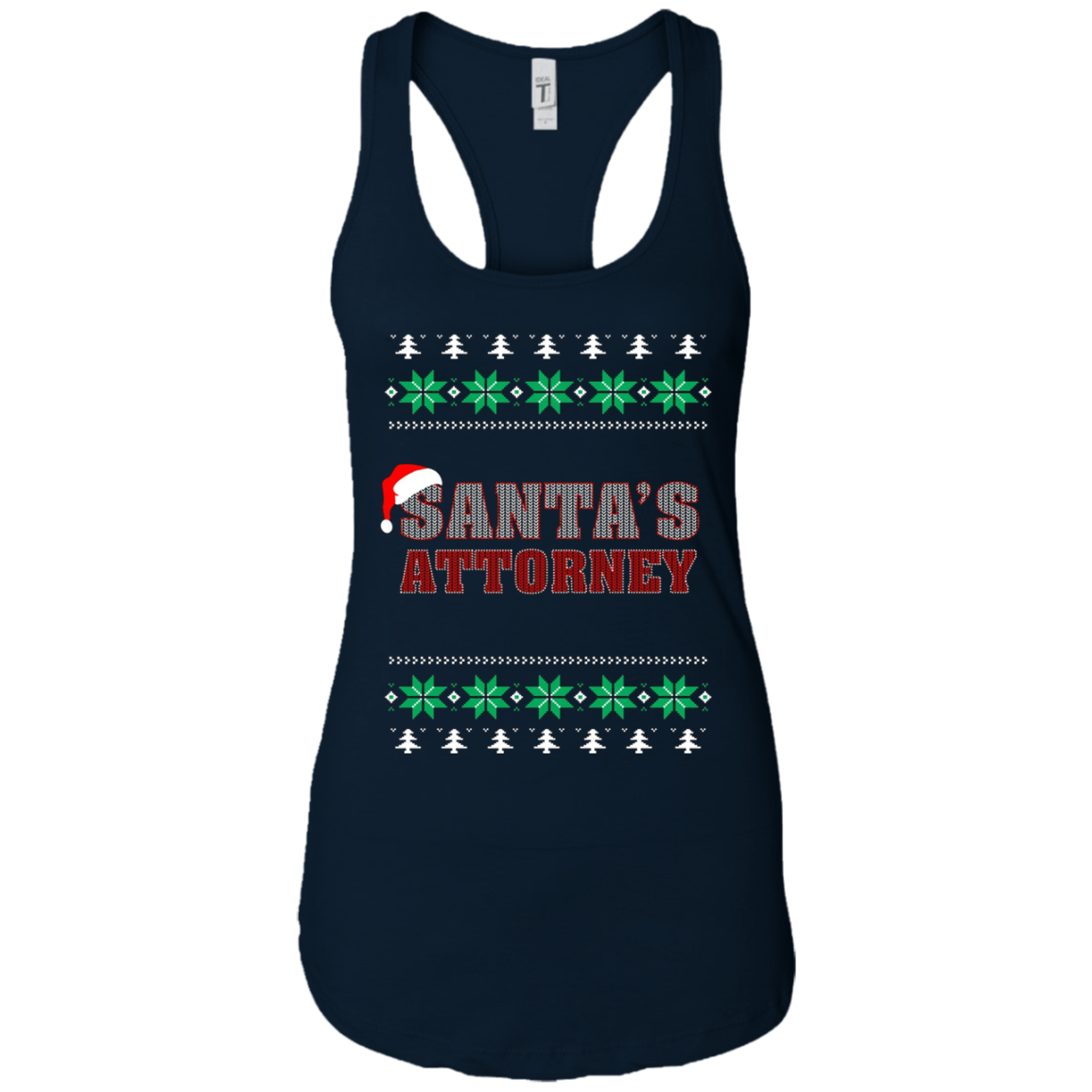 Santa's Attorney TShirt-Funny Ugly Christmas Sweater Tee