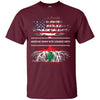 Image of American Grown With Lebanese Roots T-Shirt Lebanon Tee