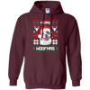 Image of American Bulldog Merry Woofmas T-Shirt Christmas