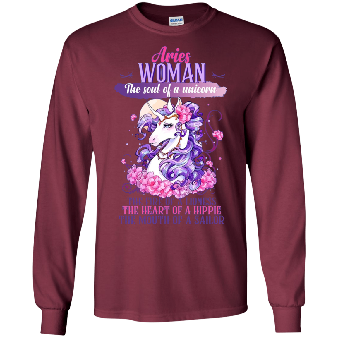 Aries Woman Soul Of A Unicorn Shirt April Pride