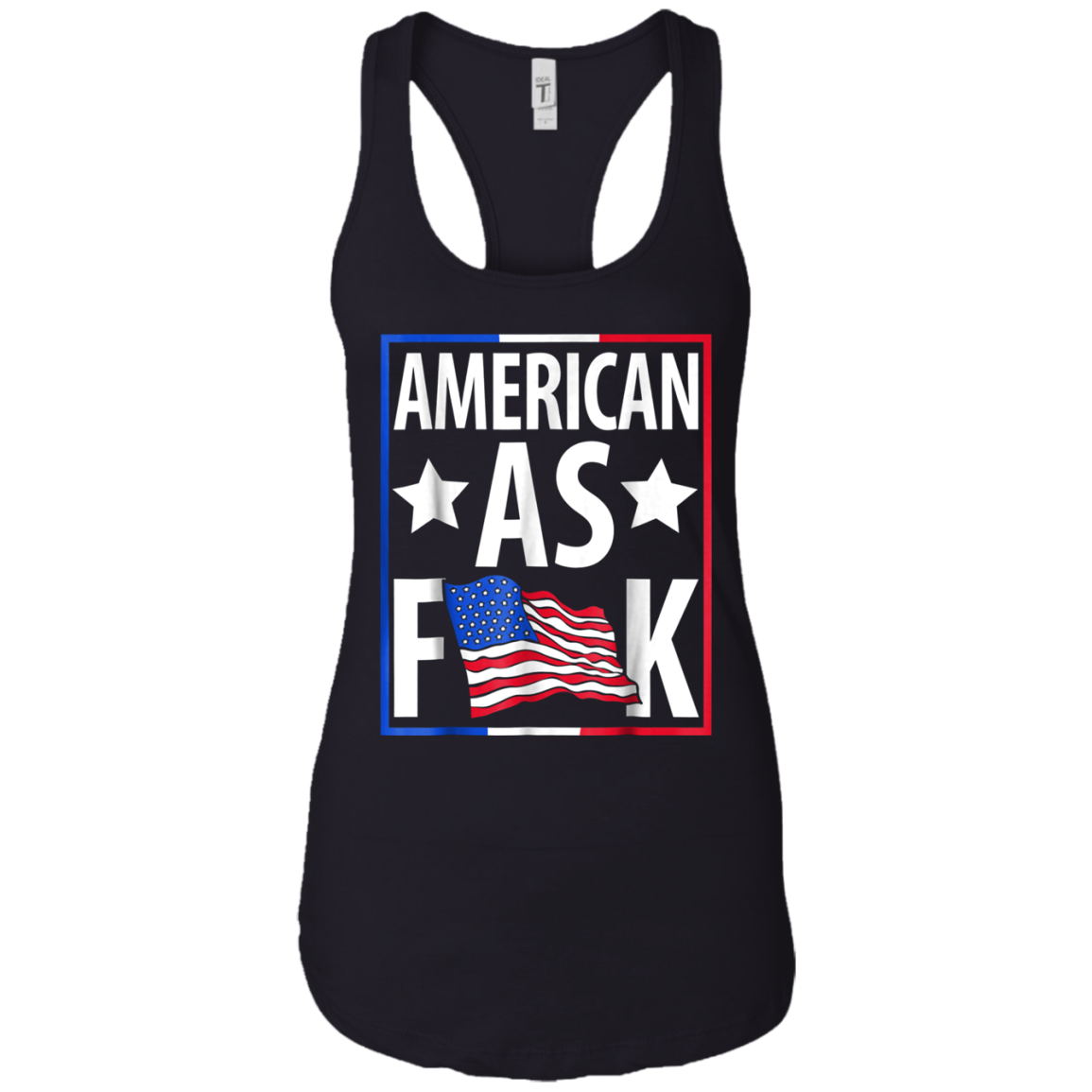 'Merican AF T-Shirt Funny American Flag Patriotic Shirt