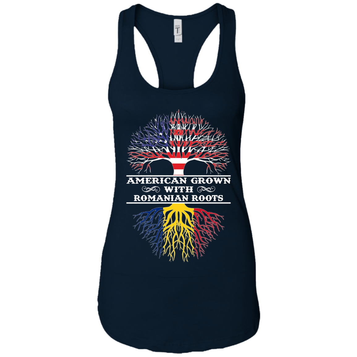 American Grown With Romanian Roots Tee Shirt
