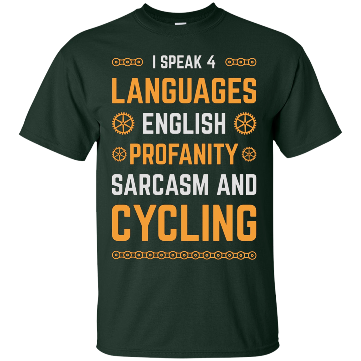 Sarcastic Bicycle Cycling Novelty T-shirt Passionate Cyclist