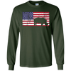 Image of American Flag Rhino Rhinoceros Conservation T-Shirt Gift