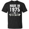 Image of Age Shirt Made in 1975 43rd Years Old 43 Birthday Gift