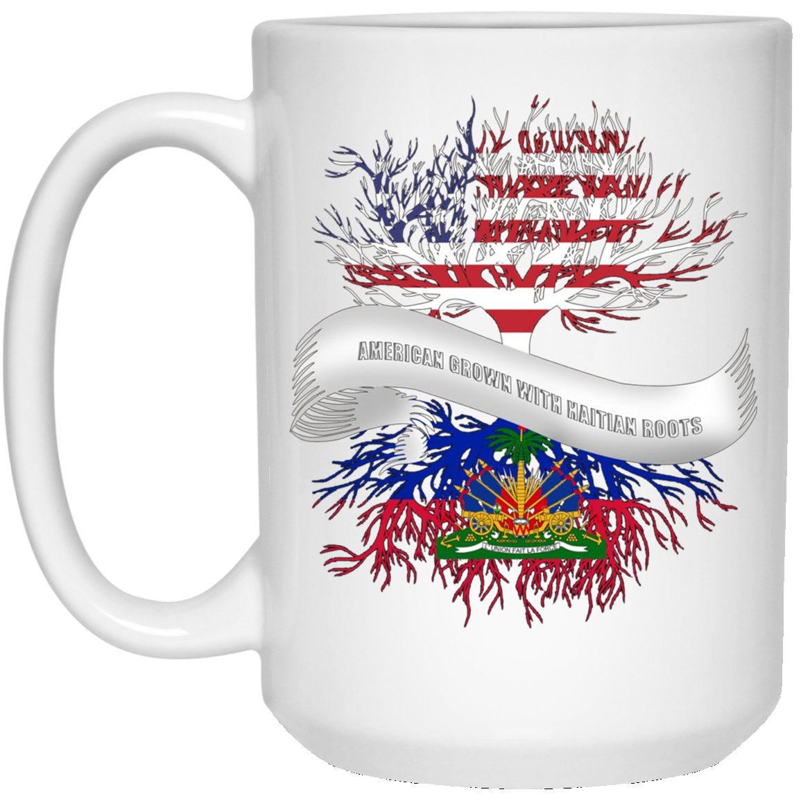 American Grown With Haitian Roots T-Shirt Haiti Tee