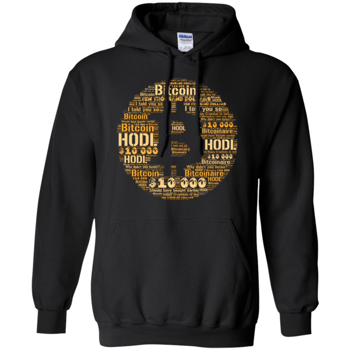 $10,000 Bitcoin - Cryptocurrency Shirt For Crypto Traders