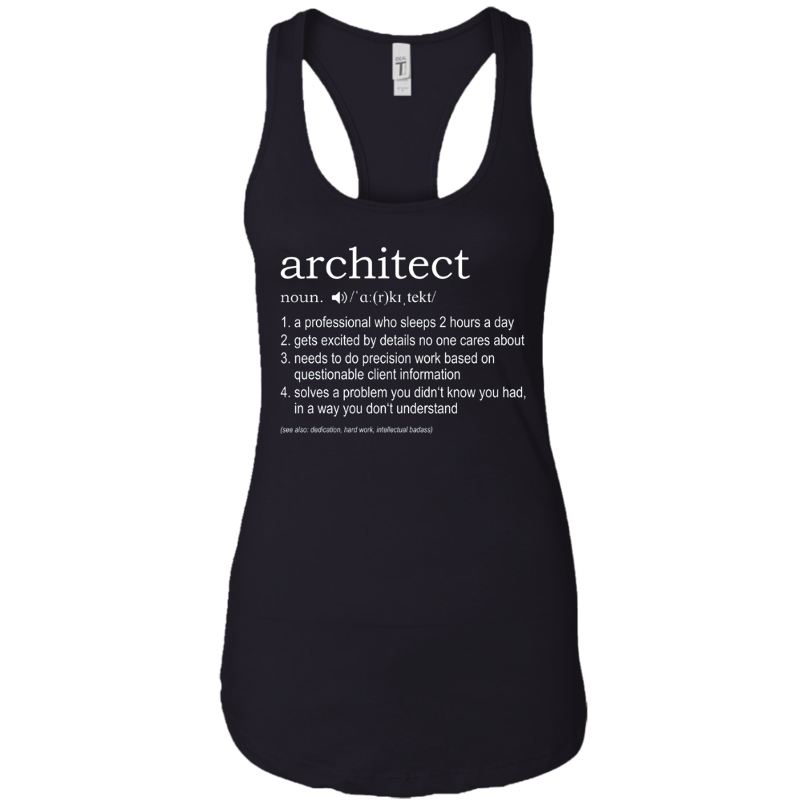 Architect Definition T-Shirt - funny TShirt for architects