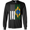 Image of American Brazil Patriotic Flag T-shirt