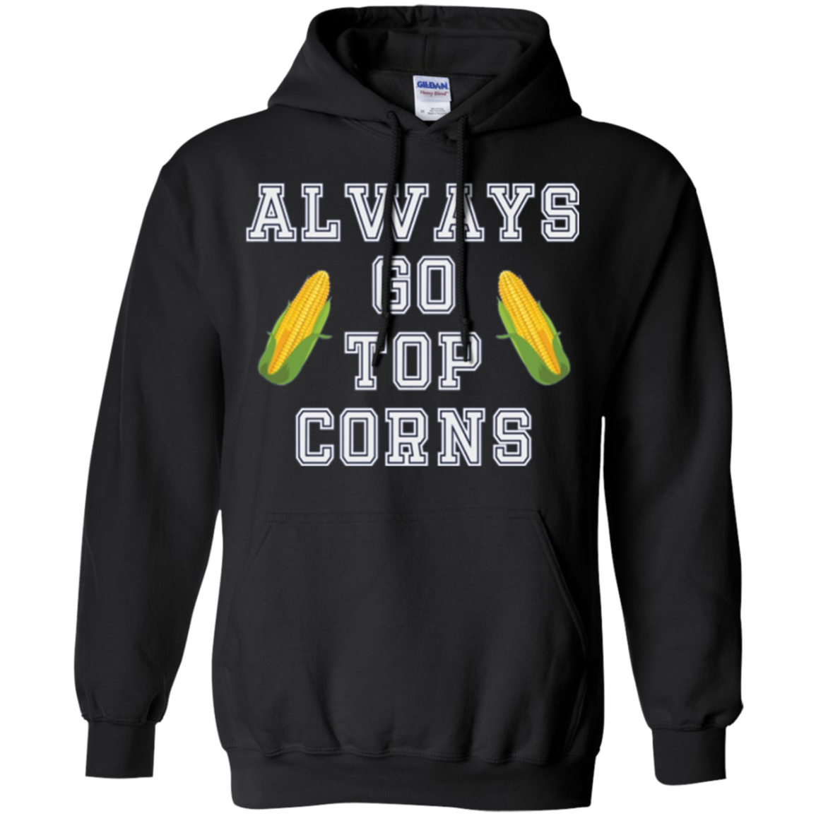 Always Go Top Corns T-shirt Hockey Long Sleeve Tee