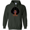 Image of Afro Art Natural Hair T-shirt pour femmes noires