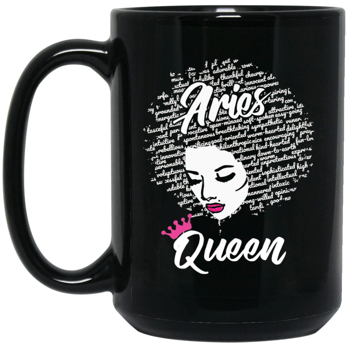 Aries Zodiac Birthday Afro Gift T-Shirt for Black Women