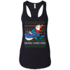 Image of Santa Riding Shark Merry Xmas Gift Tshirt