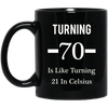 Image of Funny Happy 70th Birthday T-Shirt for Men or Women