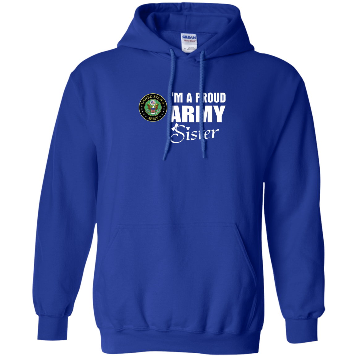 Army Sister T-Shirt - Proud Army Sister Gift Deployment Tee