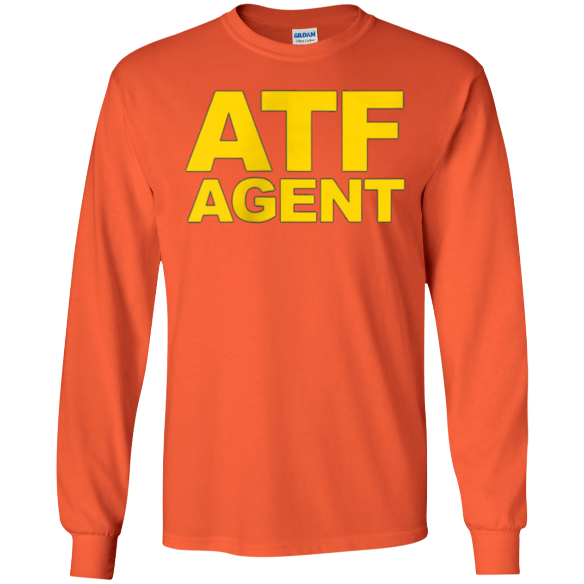 ATF Agent Shirt Navy Blue Front Back ATF Law Cosplay