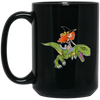 Image of Witch Riding Dinosaur Halloween Costume Funny Gift Shirt