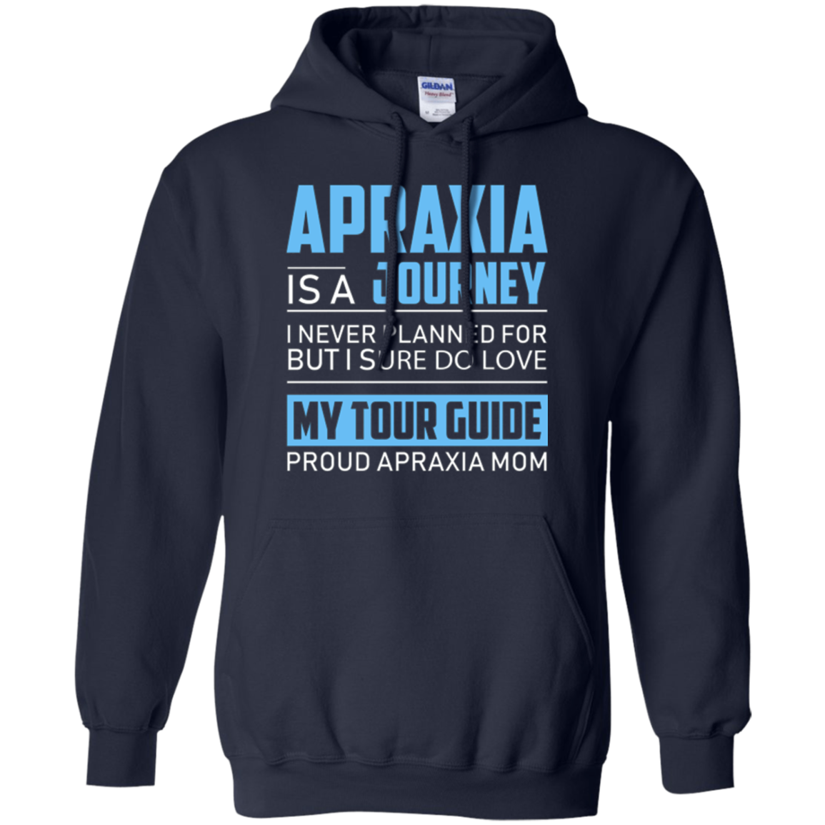 Apraxia Is A Journey I Never Planned T Shirt
