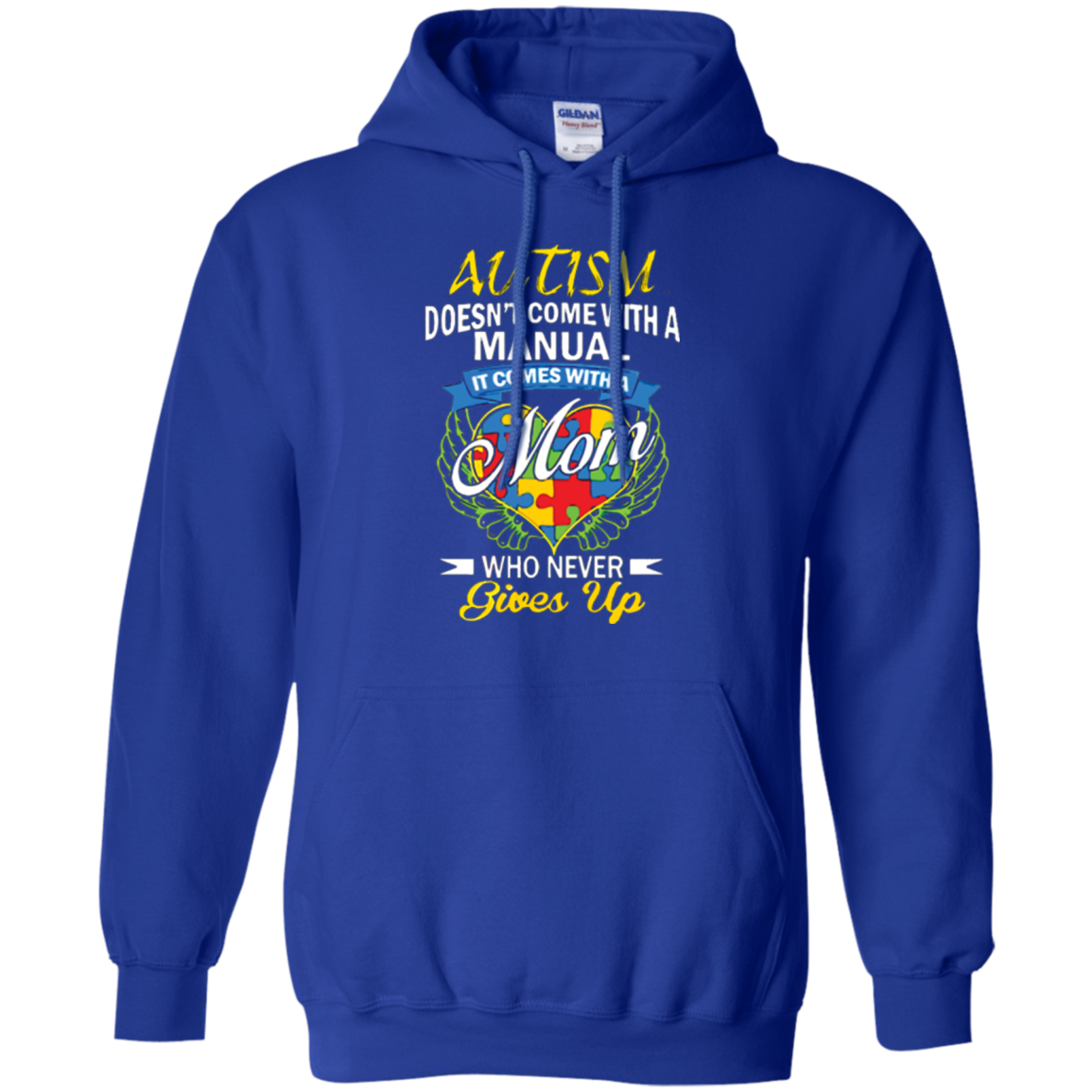 Autism Doesn't Come With A Manual It Come With A Mom T-Shirt