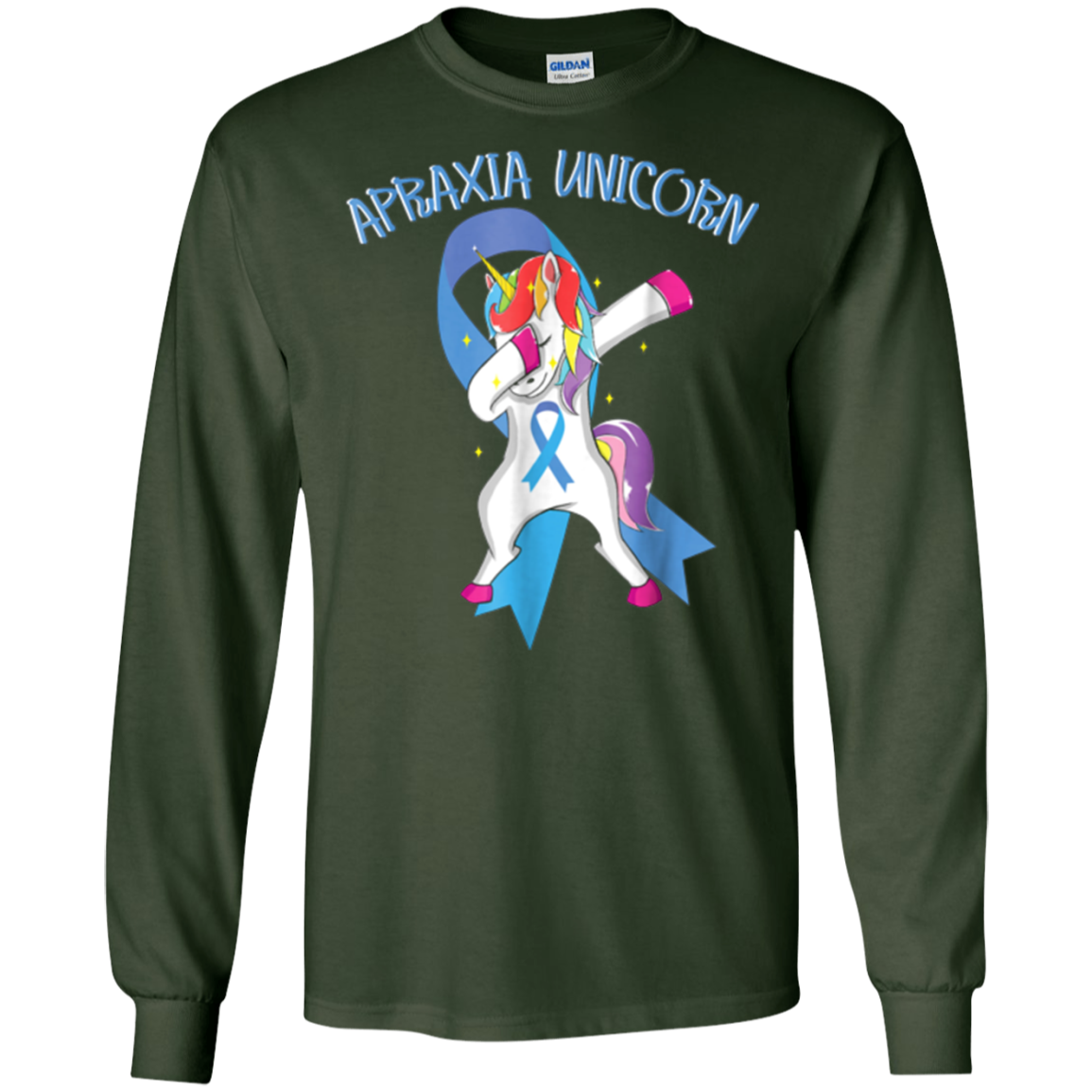 Apraxia Awareness Shirt Hero Kids Unicorn Boys Girls Gift