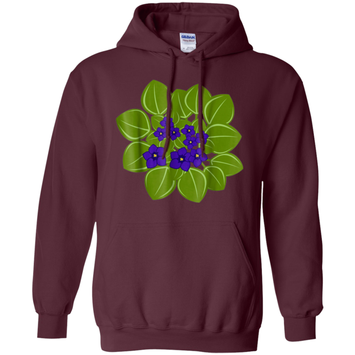 African Violet Houseplant Floral Potted Plant Lover T-Shirt